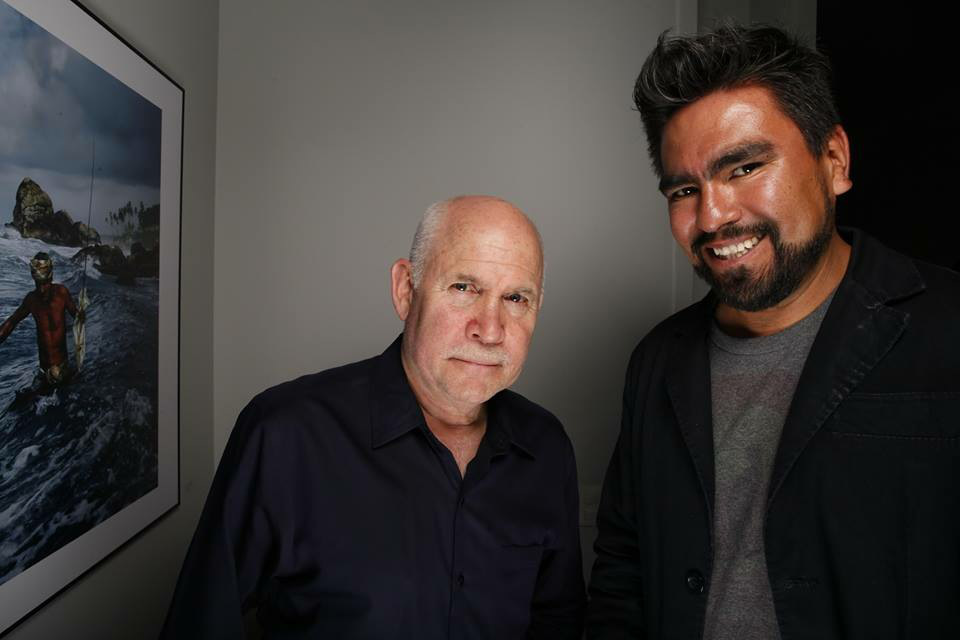 Mi foto con Steve McCurry. Sergio Bejarano